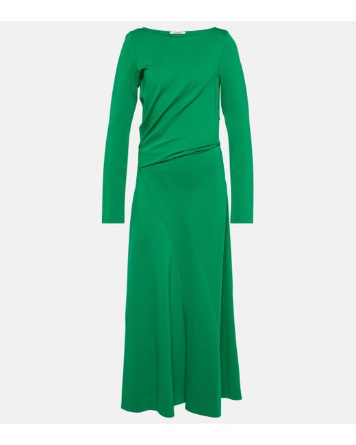Robe longue Dorothee Schumacher en coloris Green