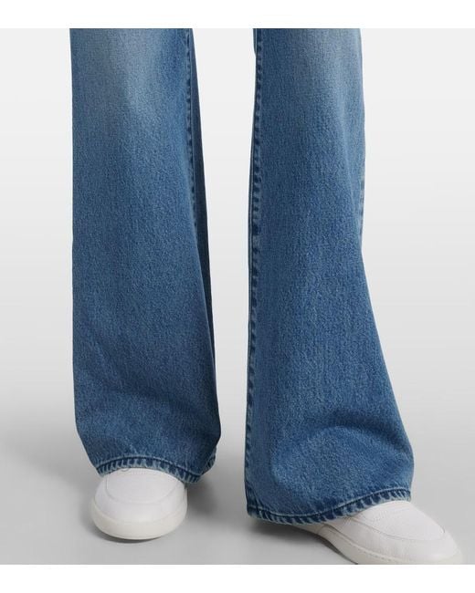 Jean Bootcut Willa A Taille Haute Gabriela Hearst en coloris Blue
