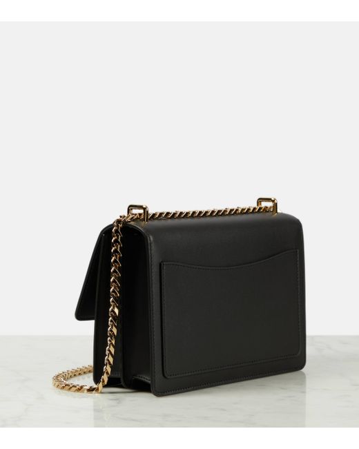 Dolce & Gabbana Black 3.5 Small Leather Crossbody Bag