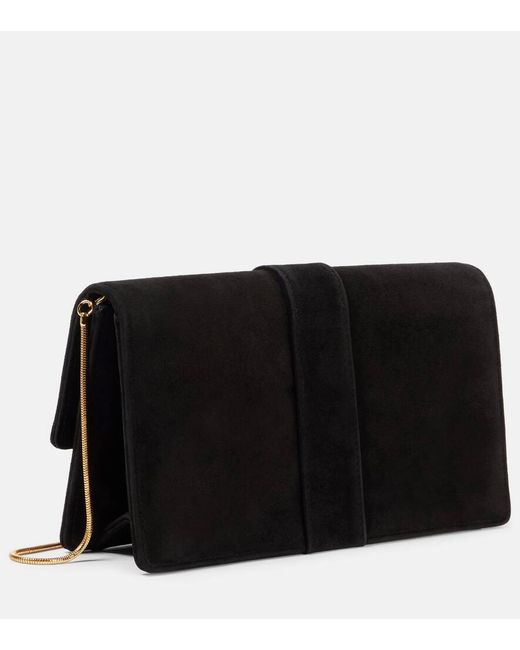 Clutch Capri di Manolo Blahnik in Black