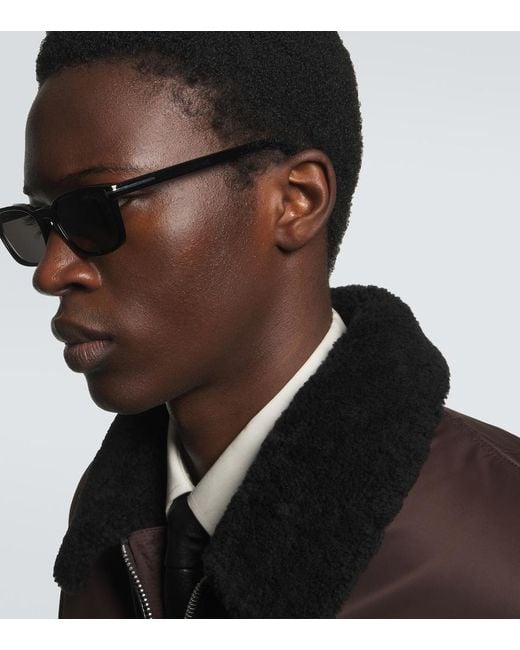 Tom Ford Gray Miles Rectangular Sunglasses for men