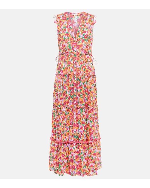 Poupette Ivy Tiered Maxi Dress