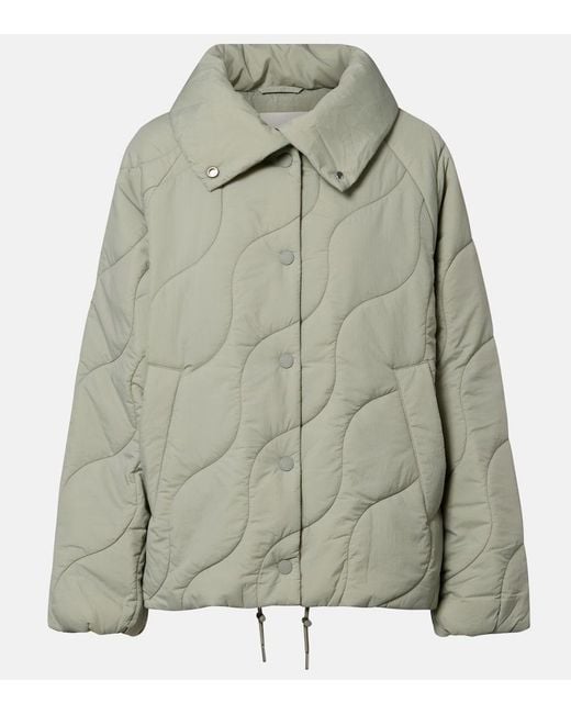Varley Green Fabia Quilted Jacket