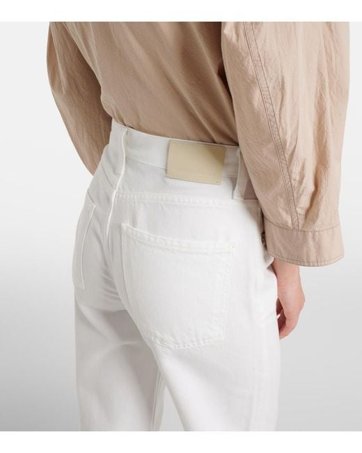 Citizens of Humanity White Annina Straight Jeans