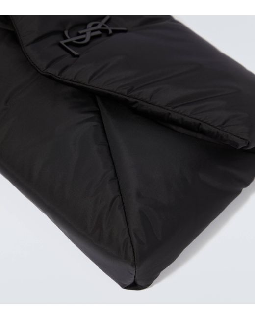 Saint Laurent Black Large Pouch for men
