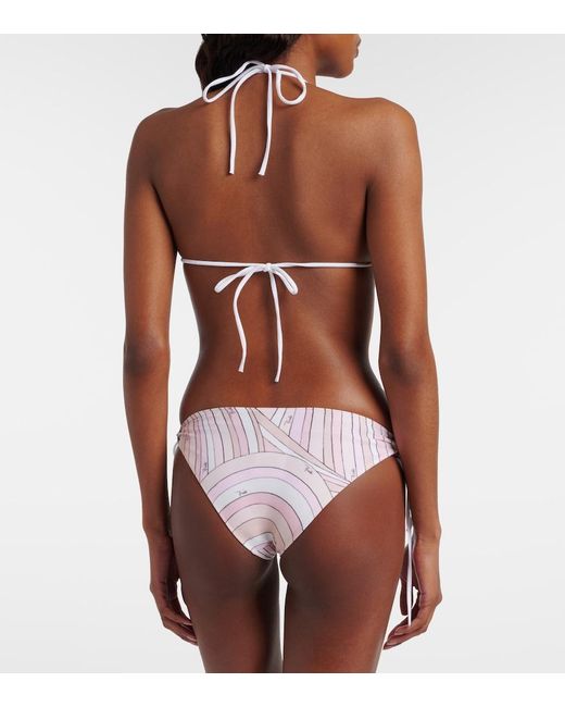 Emilio Pucci Pink Iride Bikini Bottoms