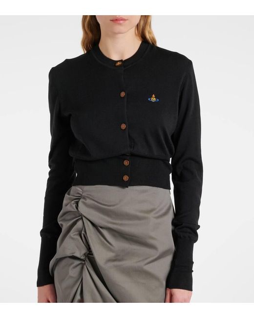 Vivienne Westwood Black "Bea" Cardigan
