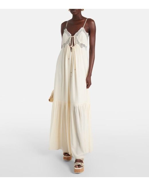 Jimmy Choo Natural Fayence 95 Platform Sandals