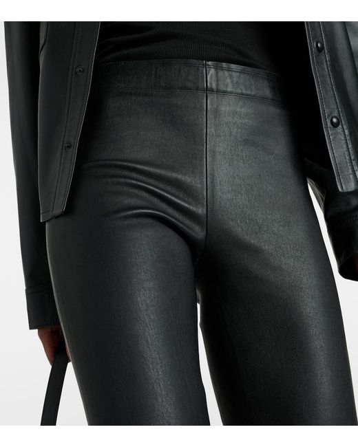 Stouls Blue Jp Twenty Slim Leather Pants