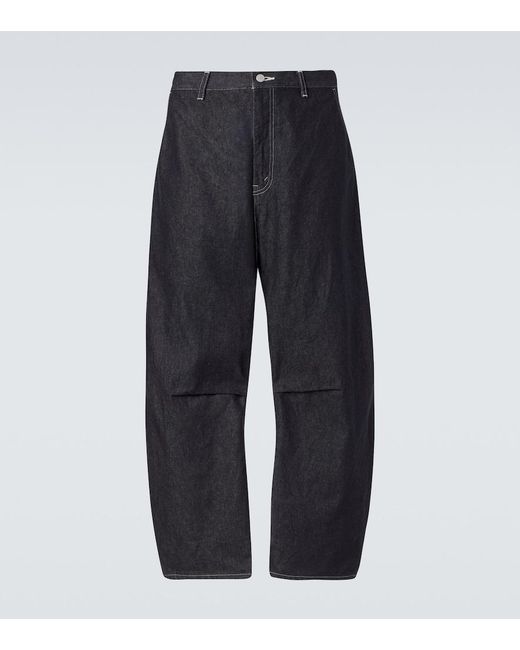 Comme des Garçons Blue Barrel-Leg Jeans for men