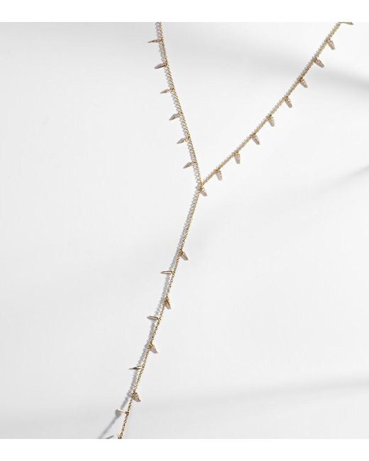 Sydney Evan White 14Kt Necklace With Diamonds