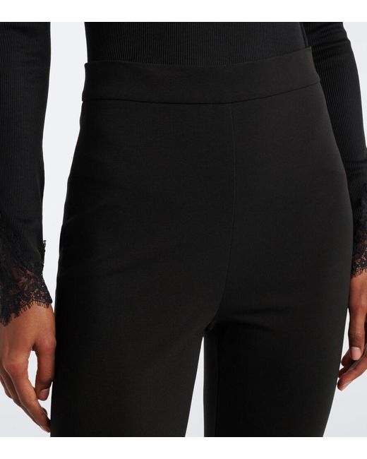Dolce & Gabbana Black High-Rise Leggings
