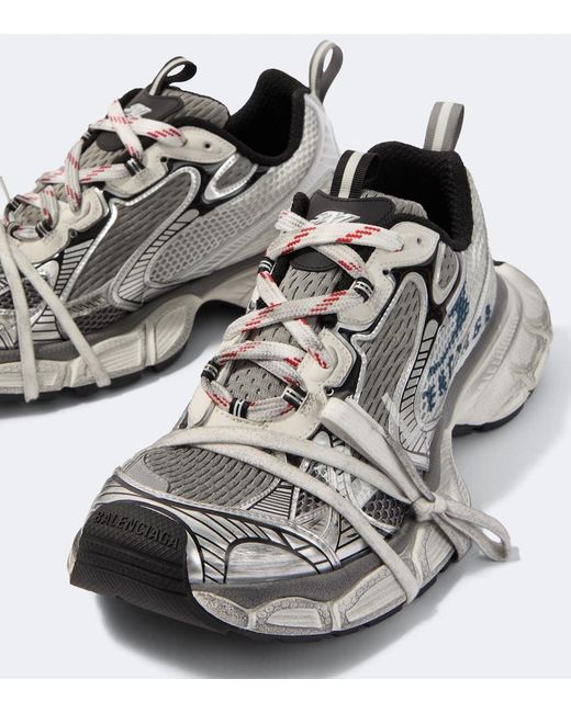 Balenciaga White 3Xl Split Logo Sneaker for men