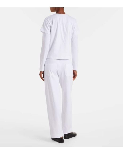Set De 2 Tops Margo De Algodon Leset de color White