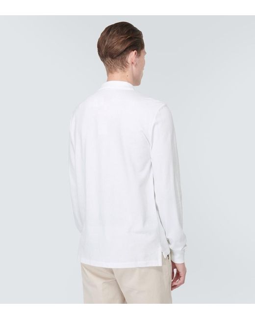 Polo Ralph Lauren Cotton Polo Shirt in White for Men | Lyst