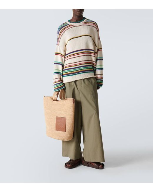 Loewe Paula's Ibiza Pullover aus einem Baumwollgemisch in Multicolor für Herren