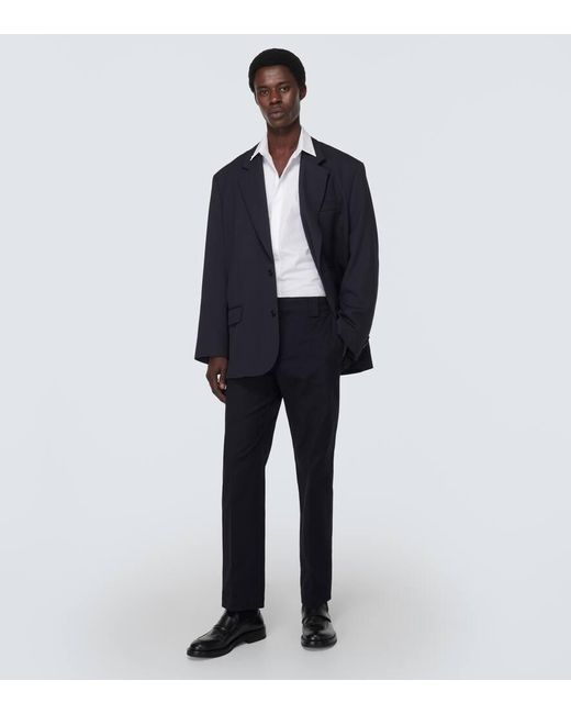 Camisa Rockstud Untitled De Popelin De Algodon Valentino de hombre de color White