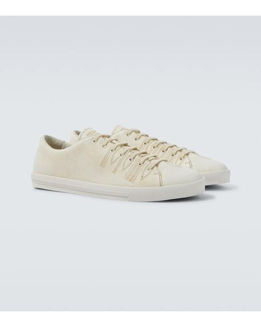 Prada Sneakers Aus Leder in White für Herren