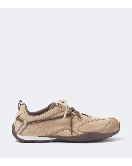 Balenciaga Natural Radar Velvety Sneakers for men