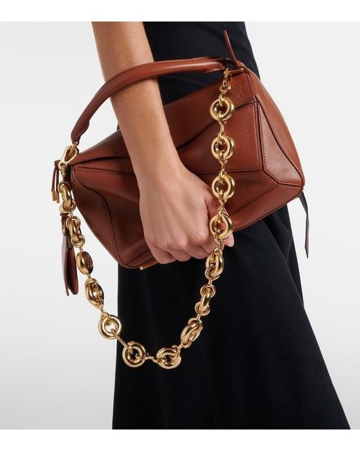 Tracolla Per Borsa Chunky Donut di Loewe in White