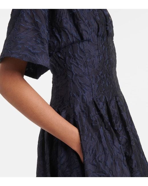 Abito Midi Rosalie di Jonathan Simkhai in Blue