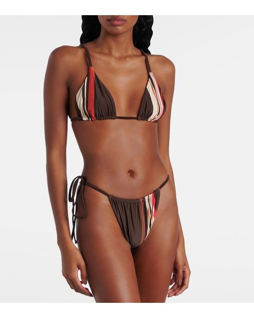Sir Red Thistle String Bikini Top