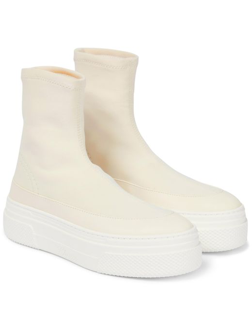 Zapatillas tipo calcetín Ludlow Khaite de Neopreno de color Blanco | Lyst