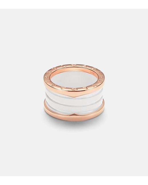 Anello B.Zero1 di BVLGARI in White