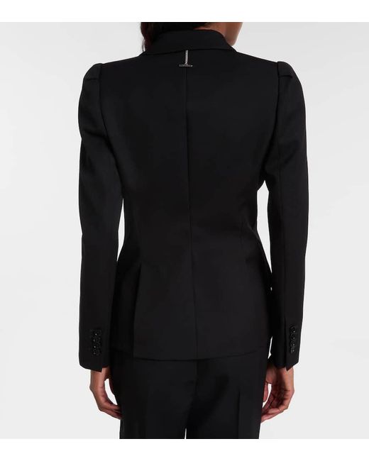 Alexander McQueen Black Jacke Aus Wolle