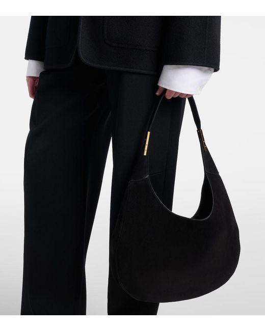 Borsa A Spalla Florence Large di SAVETTE in Black