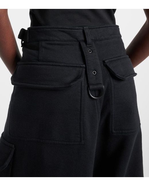 Vetements Black Cotton-blend Cargo Pants