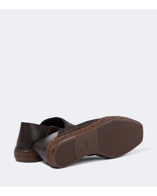 Tom Ford Black Leopard-Printed Espadrilles for men