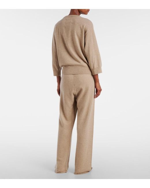 Extreme Cashmere Brown Jewel Cashmere Sweater