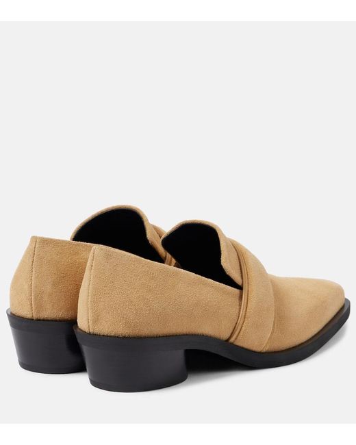 Mocassins Bronco En Daim Proenza Schouler en coloris Natural