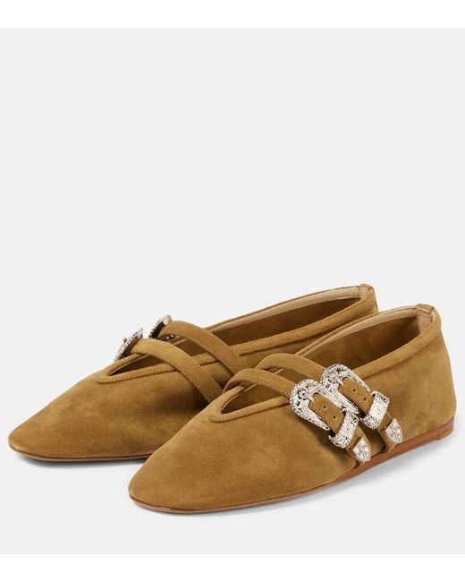Ballerine Claudia di Le Monde Beryl in Brown