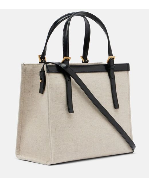 Shopper Riviere Small di Versace in Black