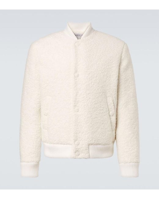Gabriela Hearst White Cashmere, Alpaca, Wool, And Silk Jacket for men