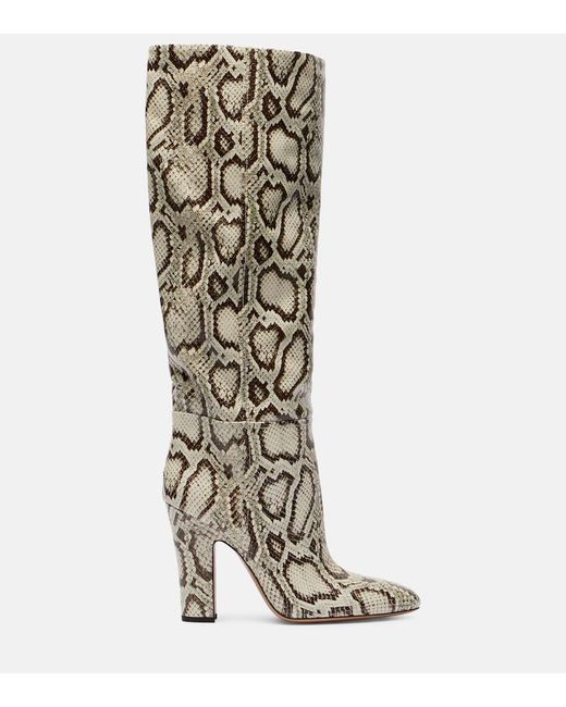 Botas Altas Lavinia 100 De Piel Paris Texas de color Natural