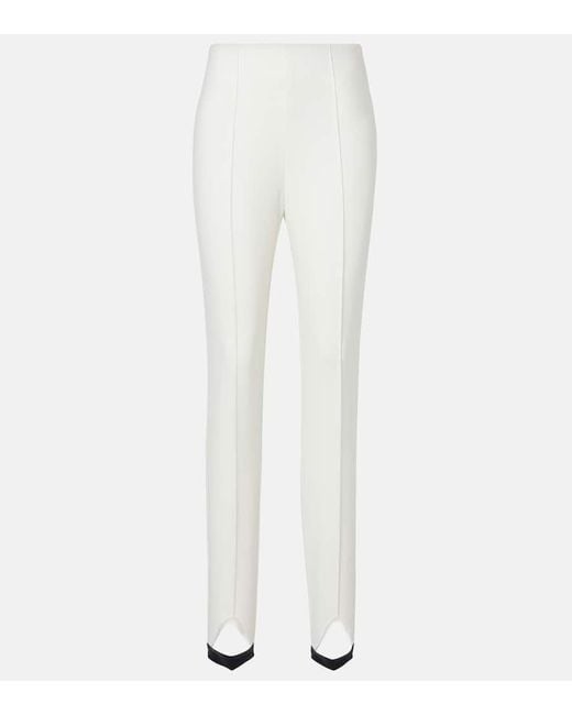 Pantalones De Esqui Elaine Con Fuseau Bogner de color White