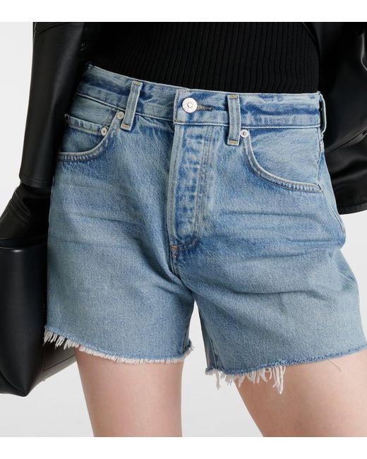 Shorts Annabelle di jeans di Citizens of Humanity in Blue