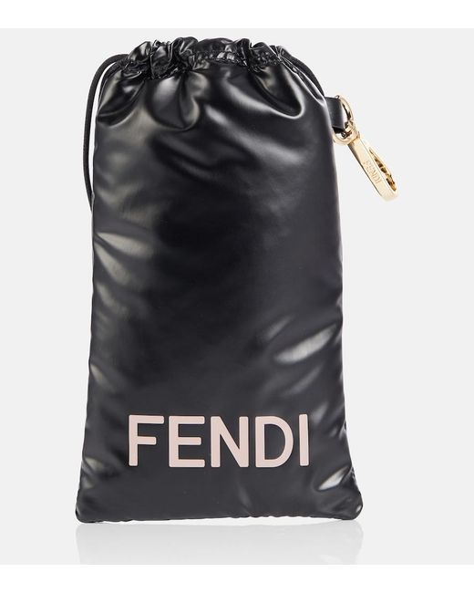 Fendi Brown First Butterfly Square Sunglasses
