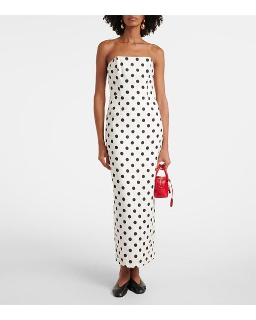 Abito Lungo Romeo di Posse in White