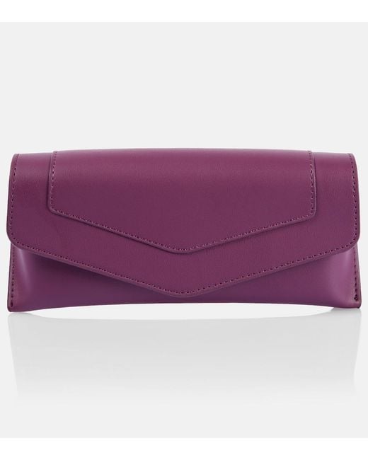 BVLGARI Purple Serpenti Viper Oversized Sunglasses