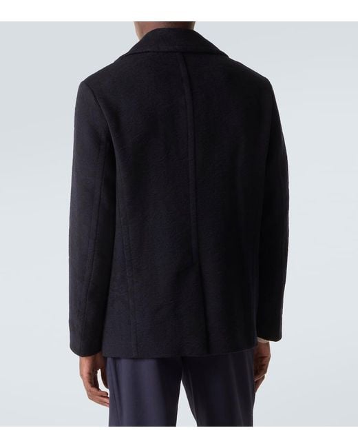 Etro Blue Wool Jacket for men