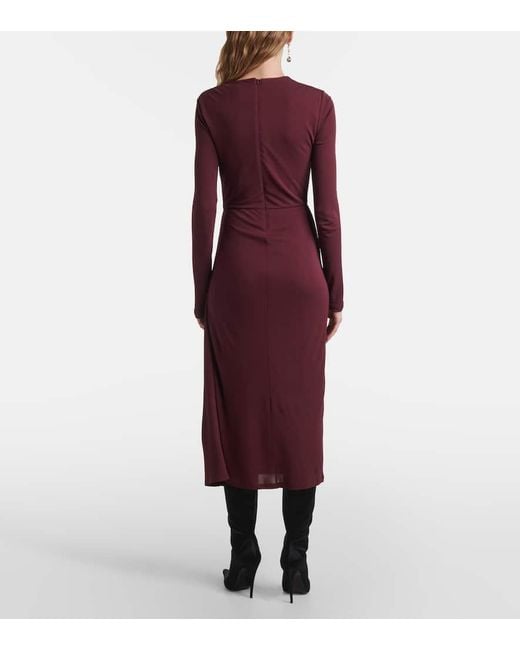 Abito Midi di Erdem in Purple