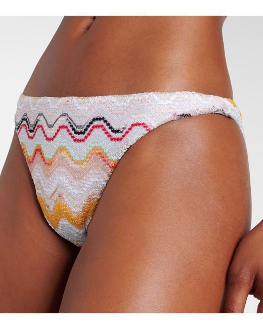 Missoni White Zig Zag Bikini
