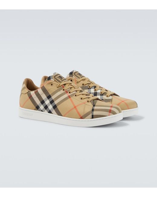 Burberry Brown Sneakers for men