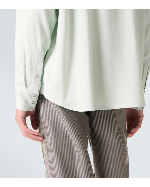 Camicia Four Corners di Visvim in White da Uomo