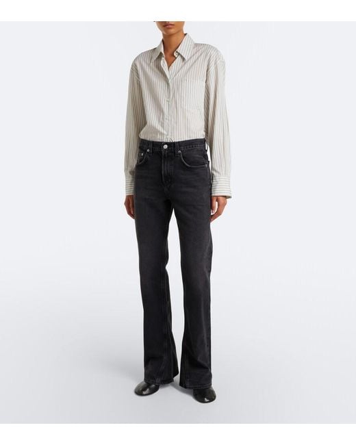 Agolde Black Kick Boot Bootcut Jeans