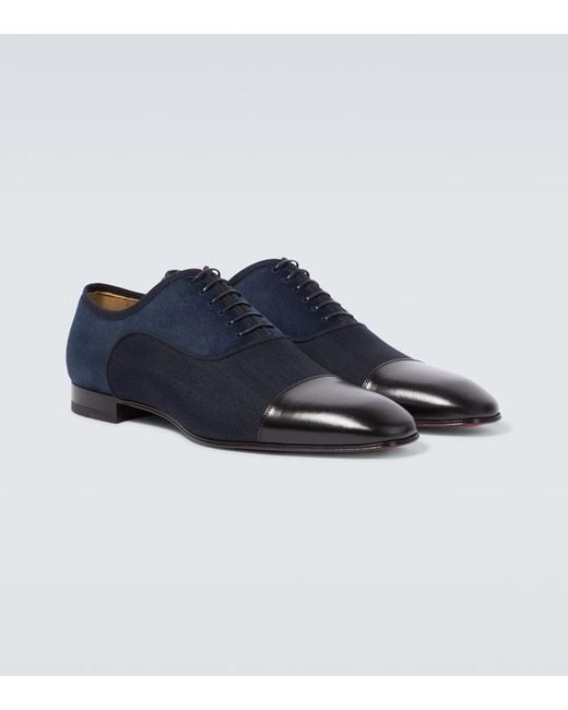 Stringate Greggo di Christian Louboutin in Blue da Uomo